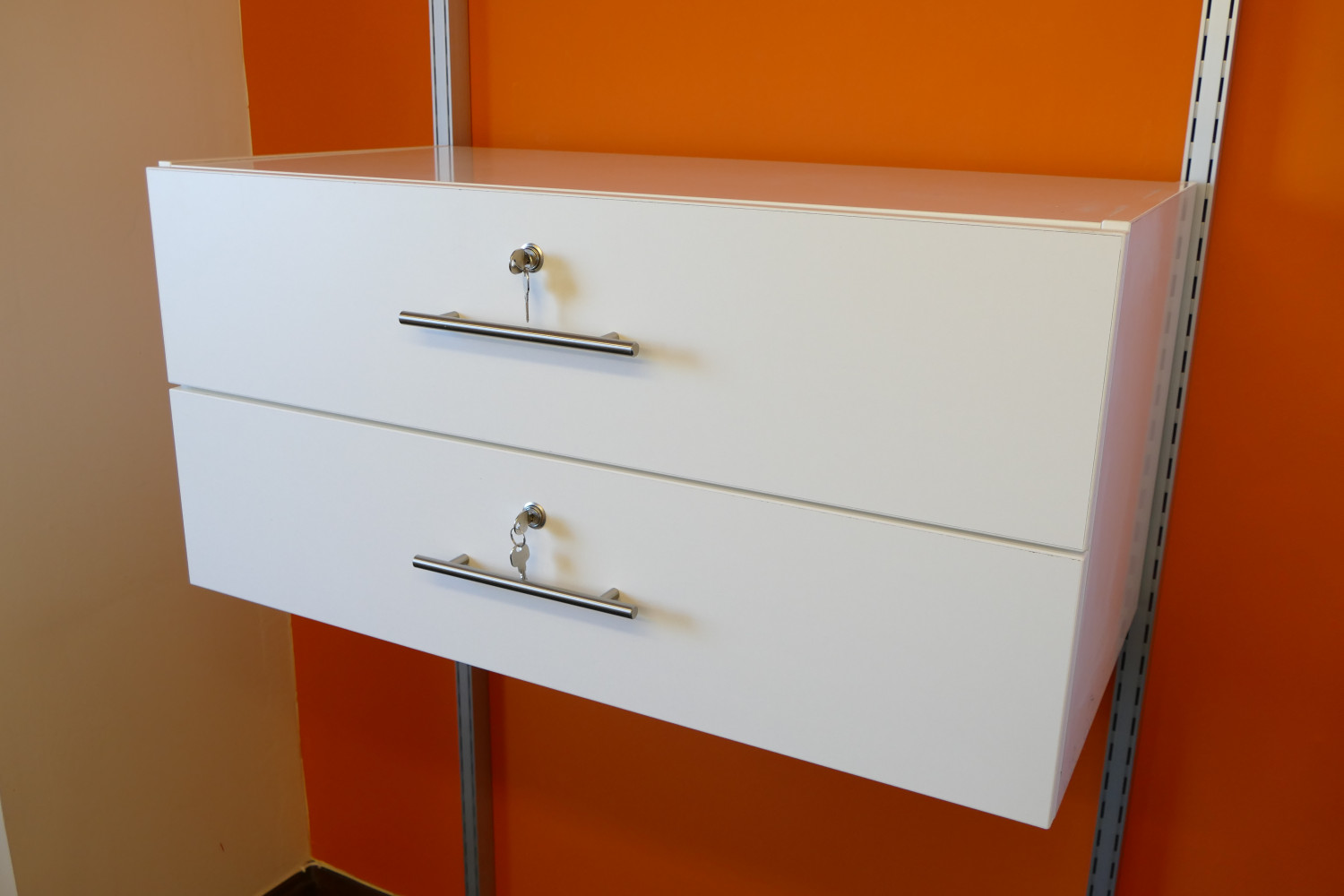 Office Range Lockable Two Drawer Unit